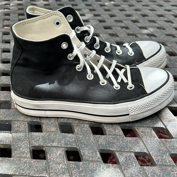 Converse All Stars platform high tops 8.5 - Picture 5 of 6